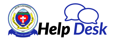 KCMC UNIVERSITY ONLINE HELP DESK